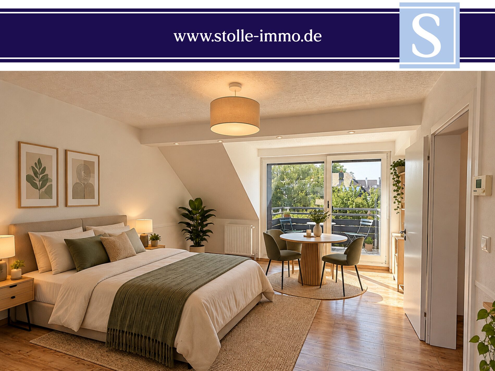 Immobilienangebot - Krefeld - Alle - Großzügiges WG-Zimmer mit eigenem Balkon und EBK in Krefeld Uerdingen